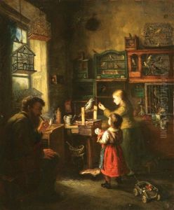 The Bird Seller by Josef Mayr