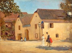 Beethovenhaus Heiligen Stadt Wien by Karl Mayr
