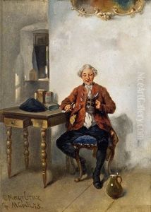 Ein Guter Tropfen by Carl Mayr-Graetz