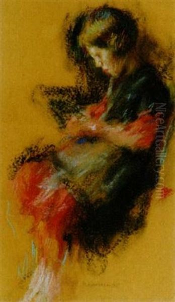 Lesendes Madchen - view 1