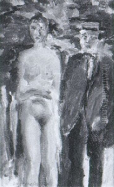 Kunstler Mit Modell - view 1