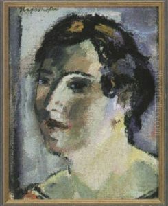 Frauenkopf (ellen) by Max Mayrshofer