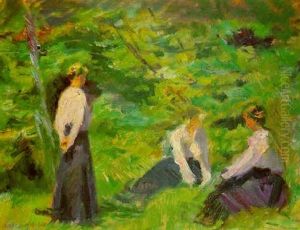 Wesling, Drei Frauen Im Gras Wesling, Drei Frauen Im Gras