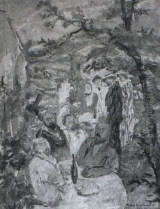 Ausflug Ins Grune by Max Mayrshofer