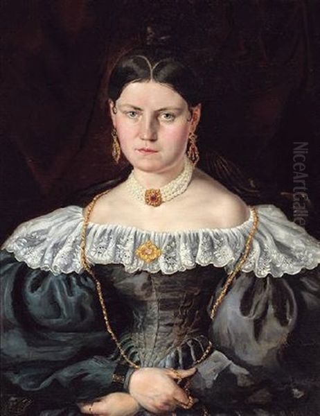 Portratt Av Charlotte Mazer - view 1