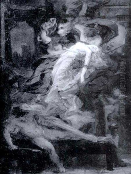 Orestes And The Furies - view 1
