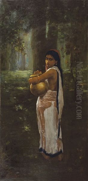 Untitled (woman With Pitcher) - view 1