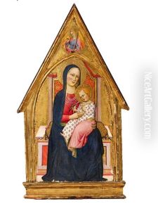 Madonna With Child And The Archangel Michael