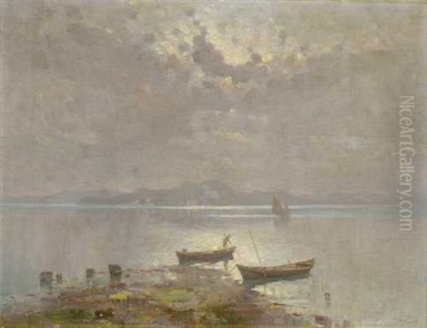 Fischerboote In Der Morgendammerung - view 1