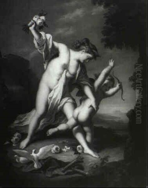 Venus Admonishing Cupid - view 1