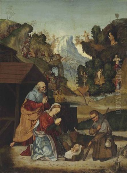 The Nativity, With The Procession Of The Magi - view 1