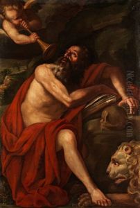 Die Vision Des Heiligen Hieronymus