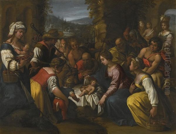 The Adoration Of The Shepherds - view 1