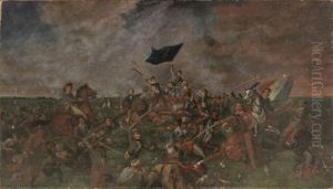 The Battle Of San Jacinto by Harry Arthur McArdle