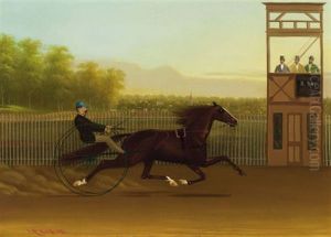 Trotting Horse Time 2. 25 by John McAuliffe