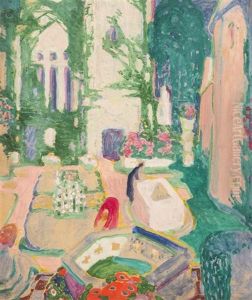 Streichen's Garden by Henry McCarter