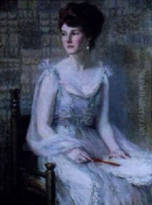 Portrait Of A Beautiful Young Woman (mrs. Adolphe Wenzell?) Portrait Of A Beautiful Young Woman (mrs. Adolphe Wenzell?)