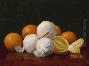 Untitled (wrapped Oranges) by William J. McCloskey