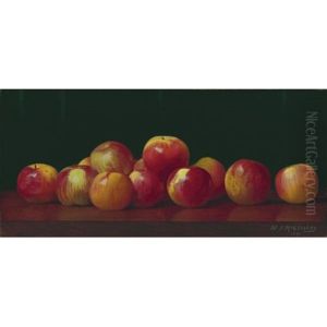 Apples On A Tabletop Apples On A Tabletop