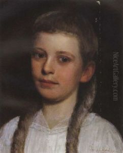 A Portrait Of A Young Girl A Portrait Of A Young Girl