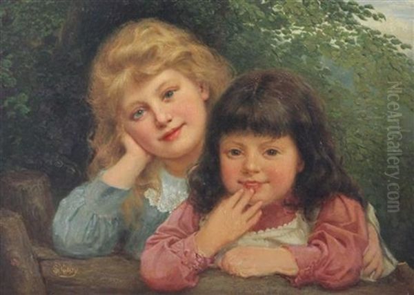 Portrait Of Two Girls - view 1