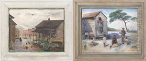 Florida-related Works (pair) by Dora G. Mccollister