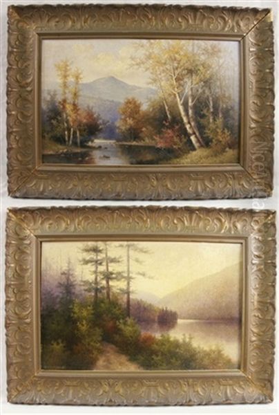 New Hampshire Landscape (+ Another; Pair) - view 1
