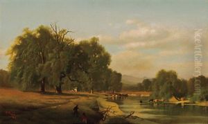 Pastoral Scene In Greene County by George Herbert McCord