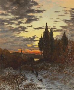 A Winter Sunrise by George Herbert McCord