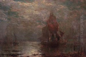 Evening, St. Ives Harbour by George Herbert McCord