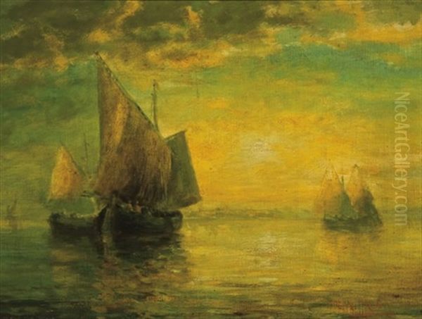 A Golden Sunset - view 1