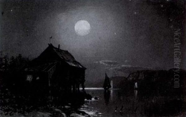 The River By Moonlight - view 1