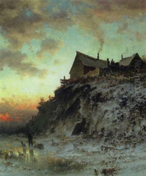 Early Settlers In Manhattan - view 1