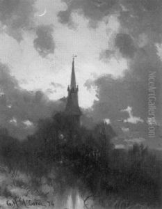 The Church Spire, Twilight by George Herbert McCord