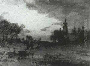 New England Church by George Herbert McCord