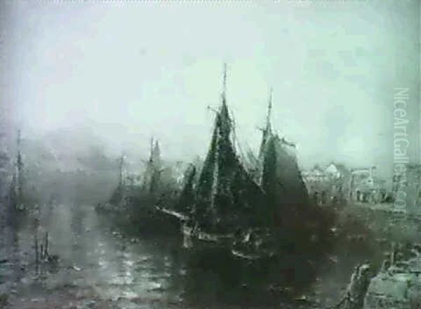 "harbor Scene" - view 1