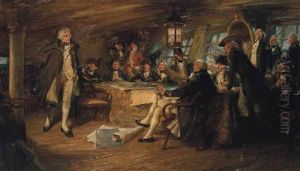 Nelson And Council Of War Before Copenhagen