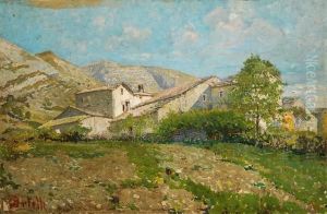 Paesaggio Con Casolare by Flavio Bertelli