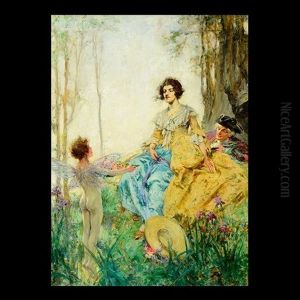 Encountering A Fairy by Arthur David Mccormick