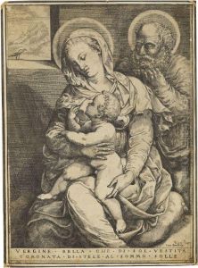 Maria Mit Dem Kinde by Luca Bertelli