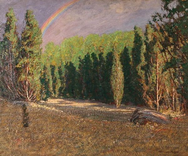 Landscape With Rainbow - view 1