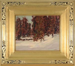 Winter Landscape by Samuel Harkness Mccrea