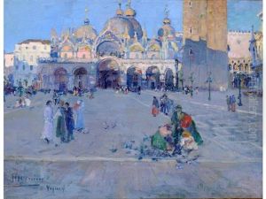 St. Mark's Square, Venice by Mary Mccrossan