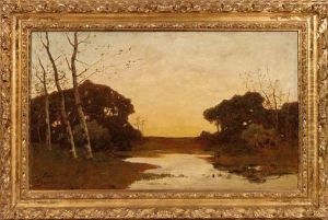 Paesaggio Emiliano by Luigi Bertelli