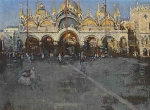 Piazza San Marco, Venice by Mary Mccrossan
