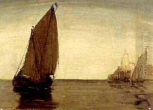 Fishing Boats by Mary Mccrossan