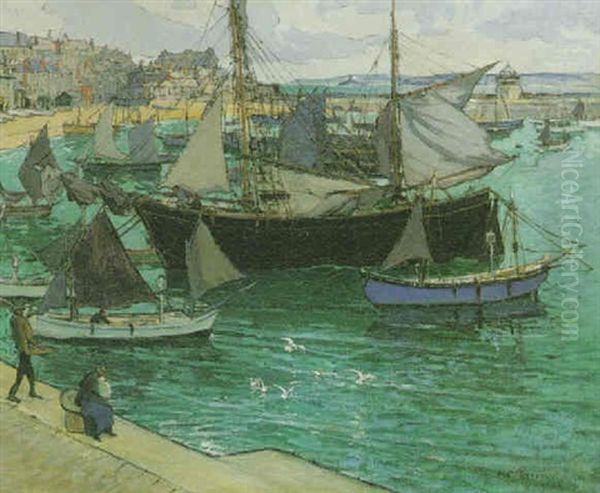 The Harbour At St. Ives - view 1