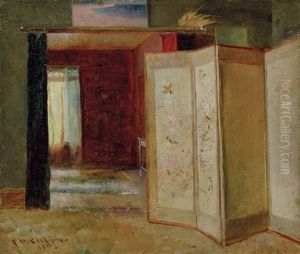 Interior by Frederick McCubbin