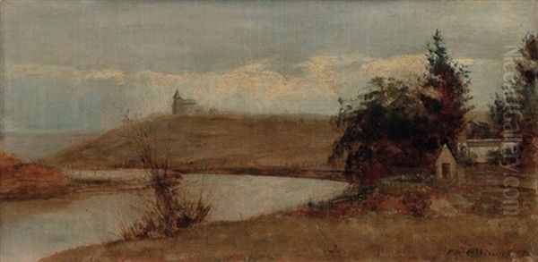 The Maribyrnong River And Malakoff Castle, Melbourne - view 1