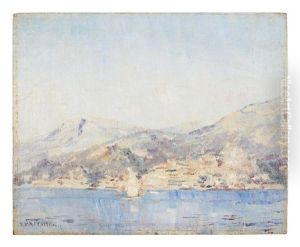 Yacht On The Bay by Frederick McCubbin
